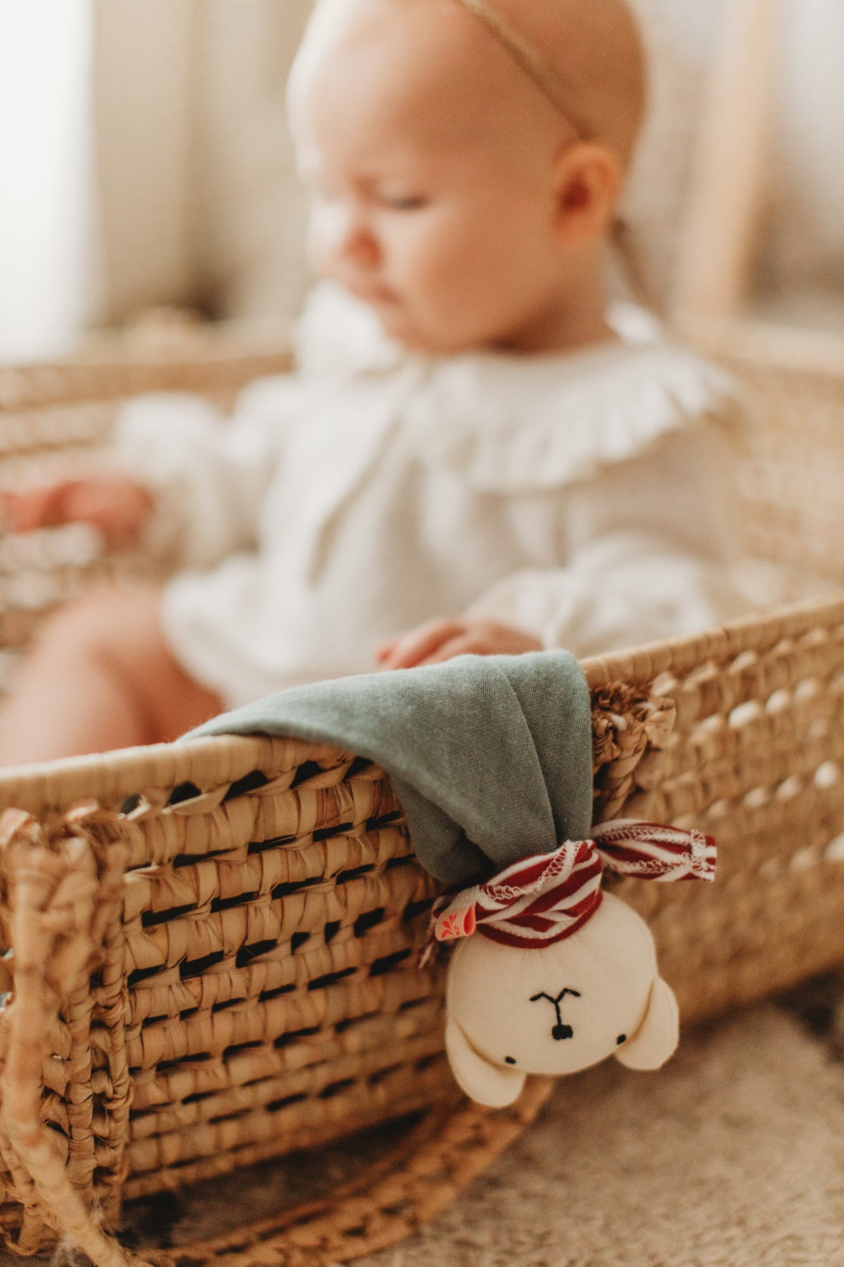 Kleines Schmusetuch Eisbär