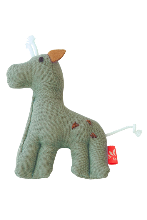 Kleine Rassel Giraffe Olive