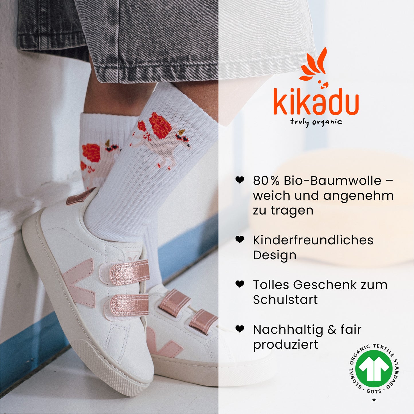 Socken Unicorn born free 31-34