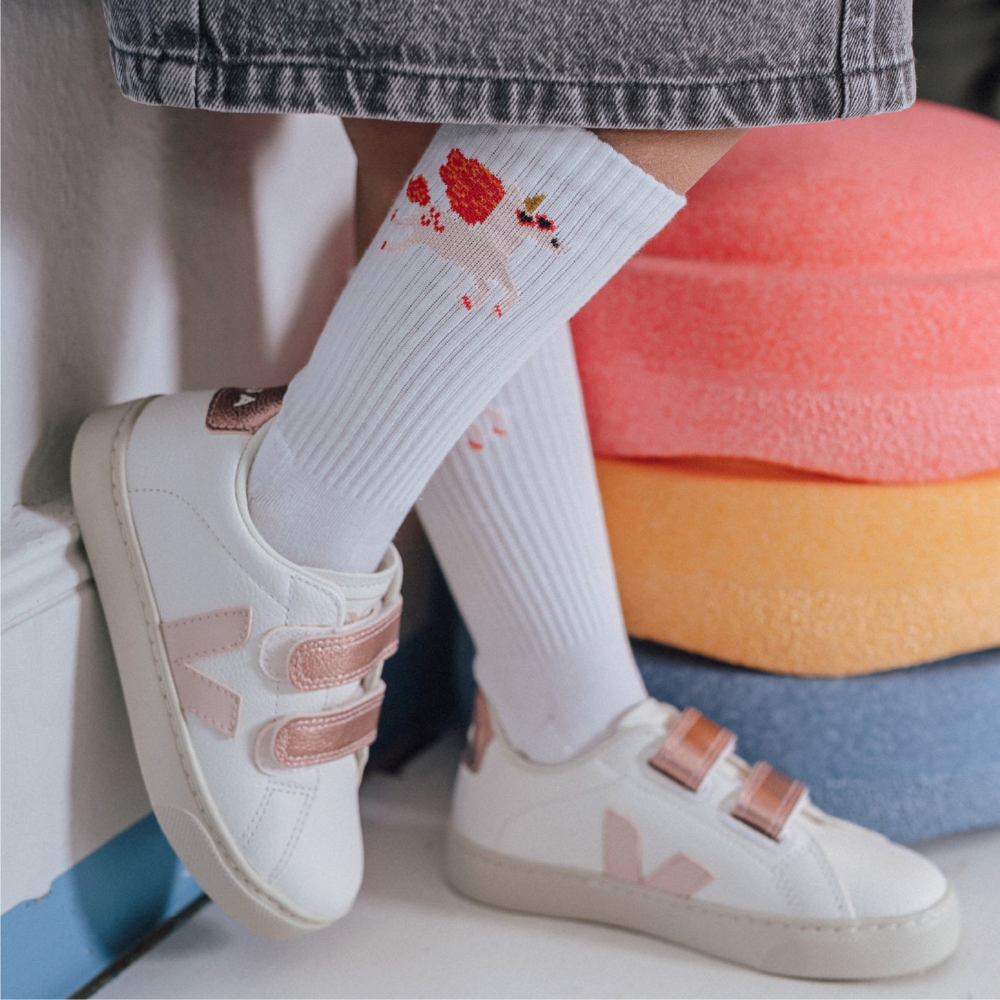 Socken Unicorn born free 27-30