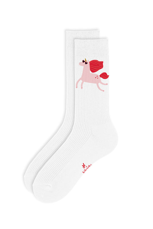 Socken Unicorn born free 27-30