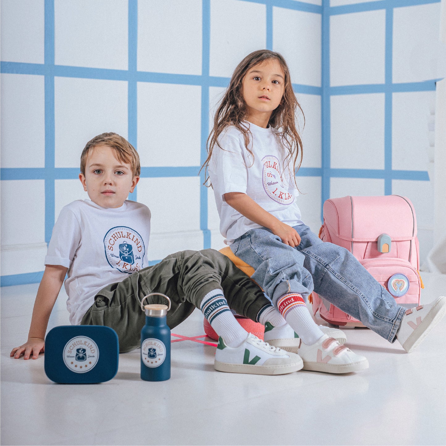 T-Shirt Schulkind Petrol 116/128