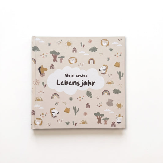 Erinnerungsbuch - Mein erstes Lebensjahr